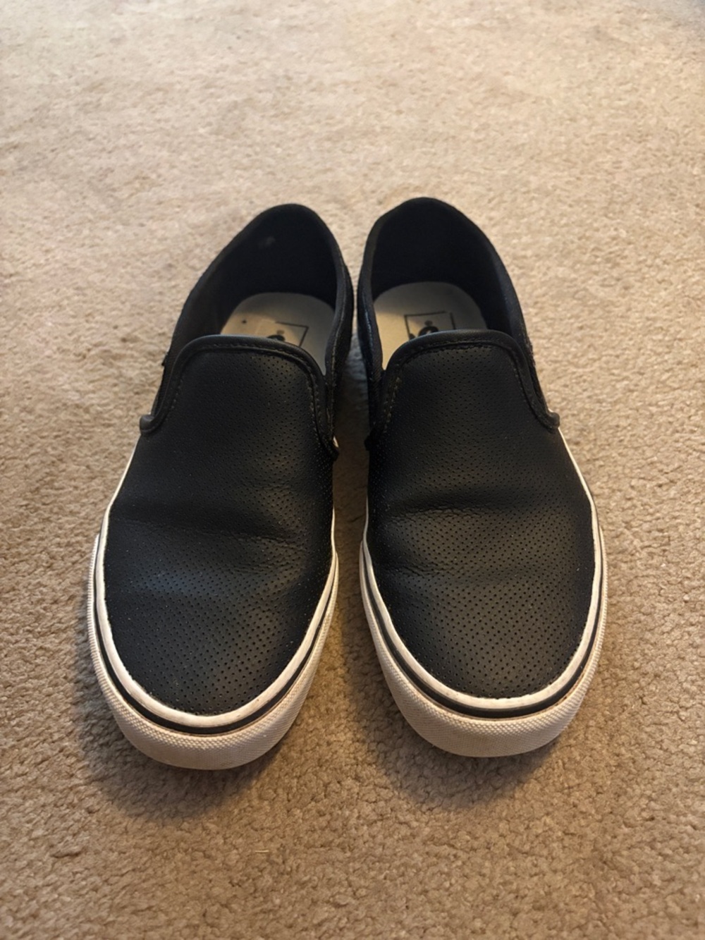 Women’s slip on Vans sneakers